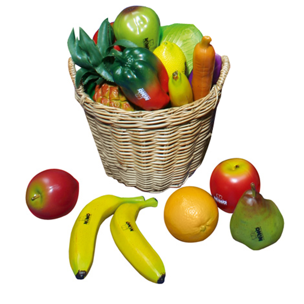 Shaker-Set klein - &quot;Früchte &amp; Gemüse&quot;