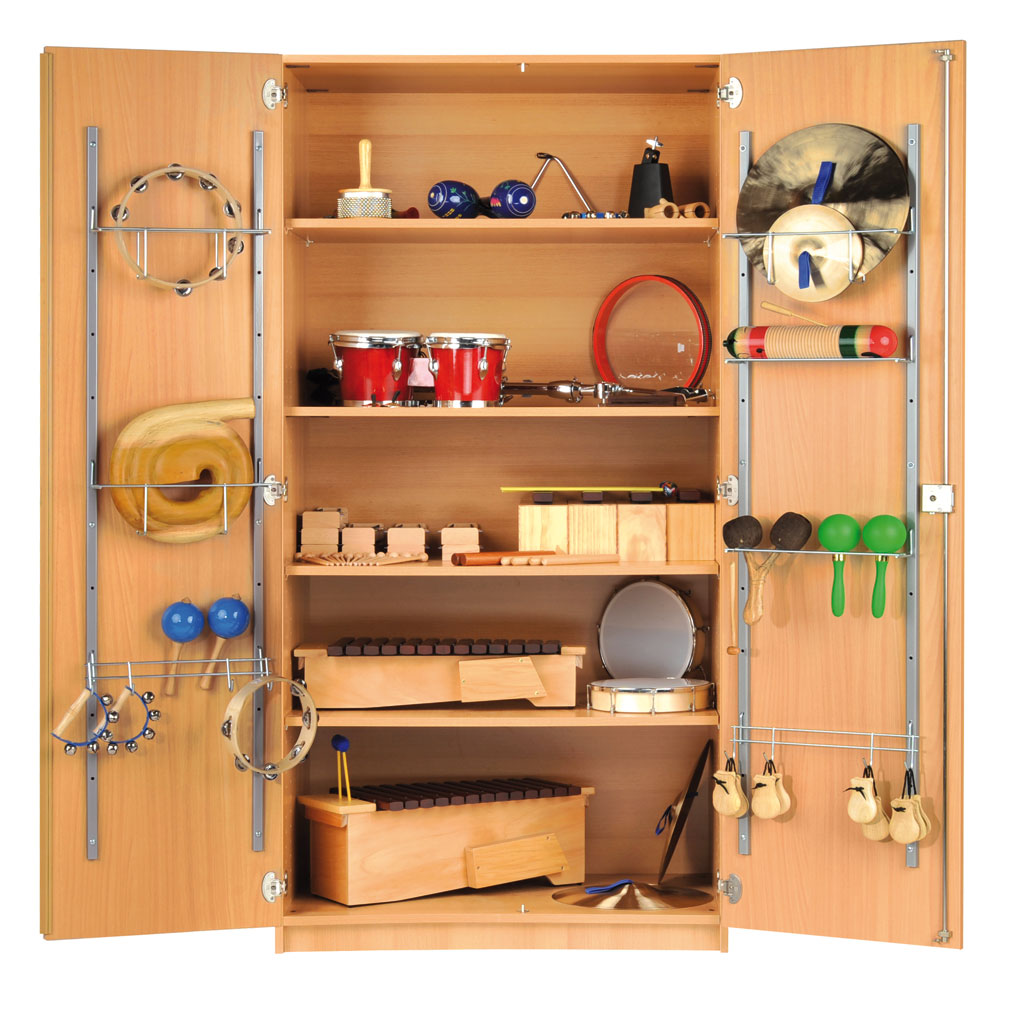 Modulus® Musikschrank mit 4 verstellbaren Böden