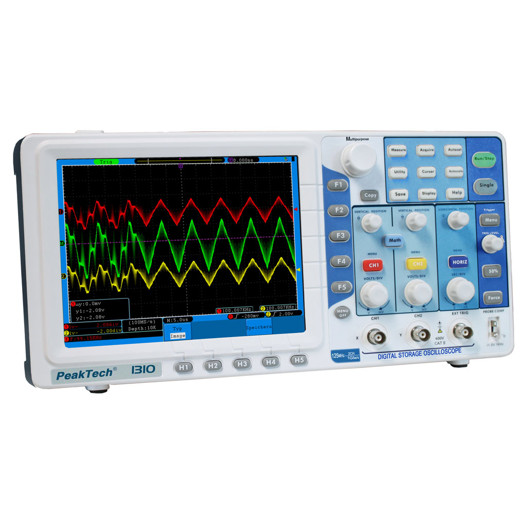 Digitales Speicheroszilloskop 125Mhz / 2CH