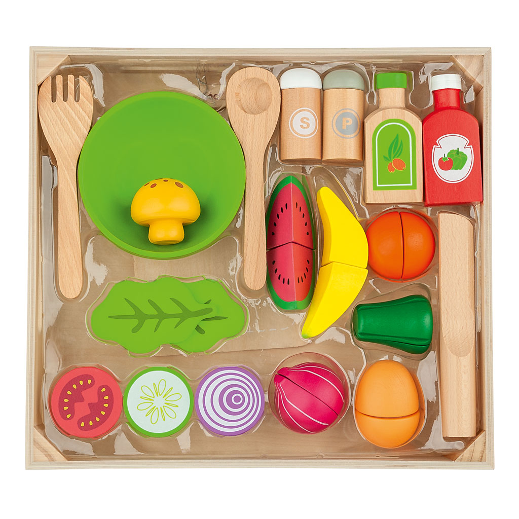 Jouéco® Salat-Set aus Holz