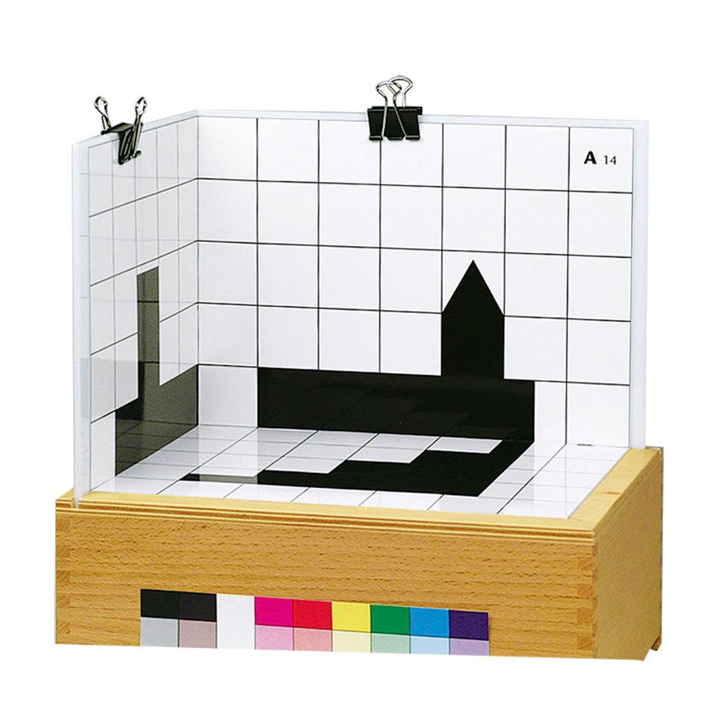 Karten zum Schatten-Bauspiel, 20 Stück