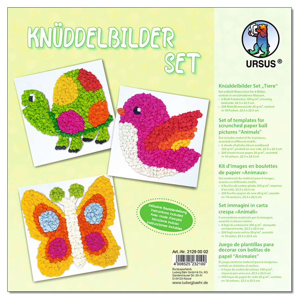 temp93027_knueddelbilder_set_tiere_coverxgafMyuaz6SRN Knüddelbilder-Vorlagen, 6 Stück