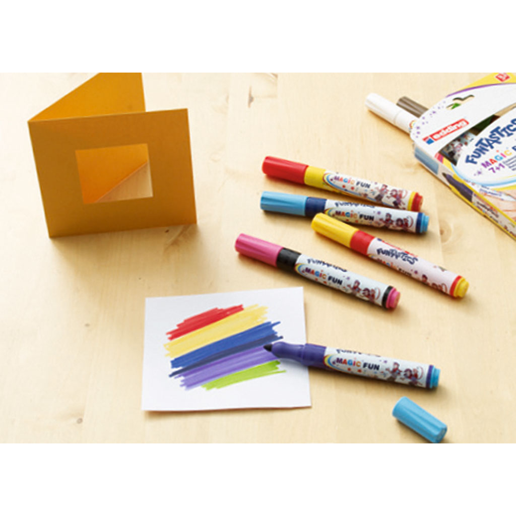 temp92158b_zauberstifte-edding_anwendung191wI1Ph6IsUsK edding®  13 FUNTASTICS MAGIC FUN Kinderfasermaler 8er-Set
