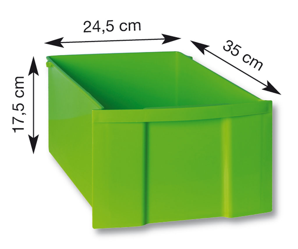 Modulus® Garagen-Klassenschrank mit 3 Rollcontainern