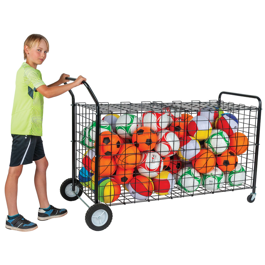 Ballwagen mit 4 Rädern-Bild Auf diesem Bild ist das Produkt mit der Art.Nr.: W-61329 zu sehen