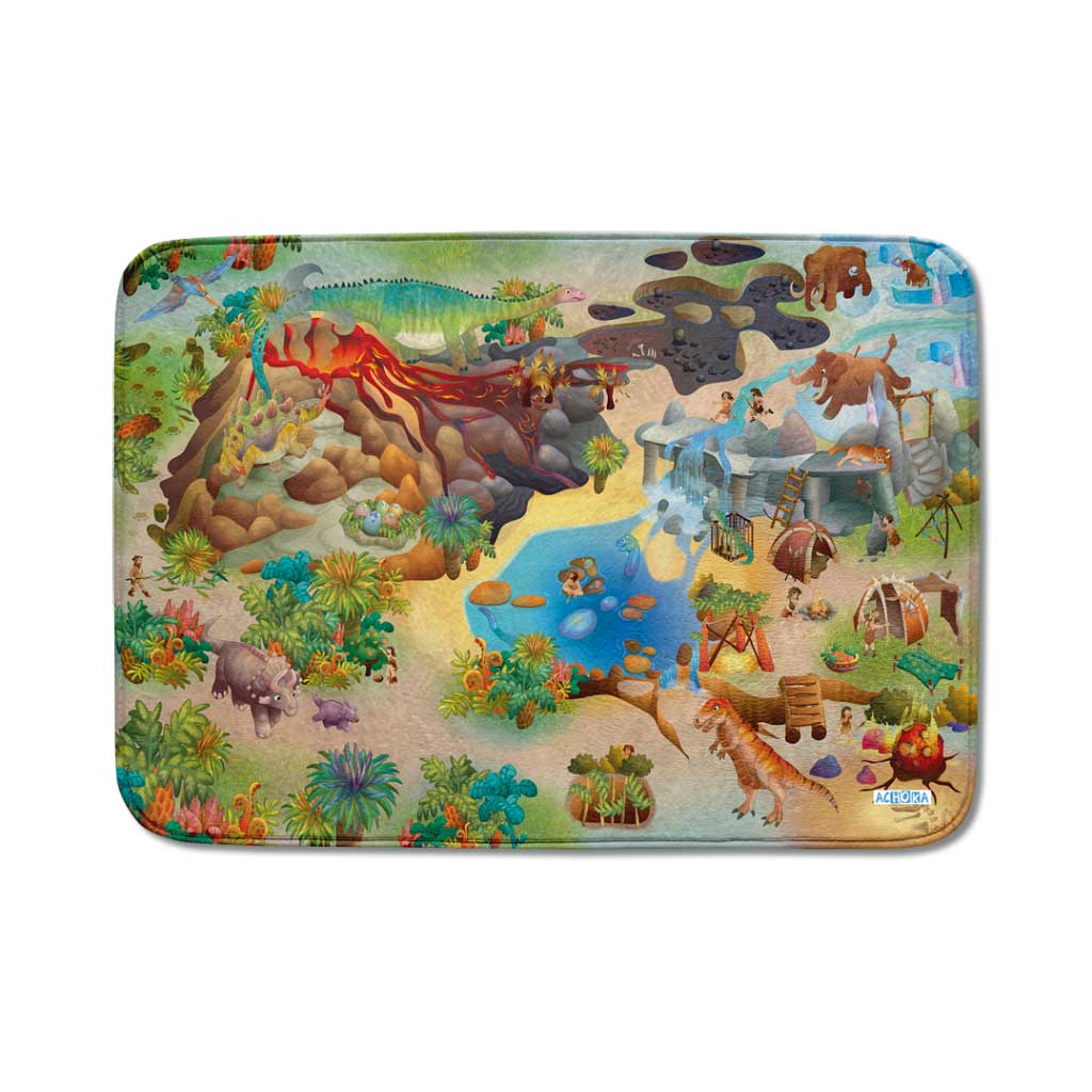 Spielteppich „Super-Soft“ – Dinosaurier-Teppich
