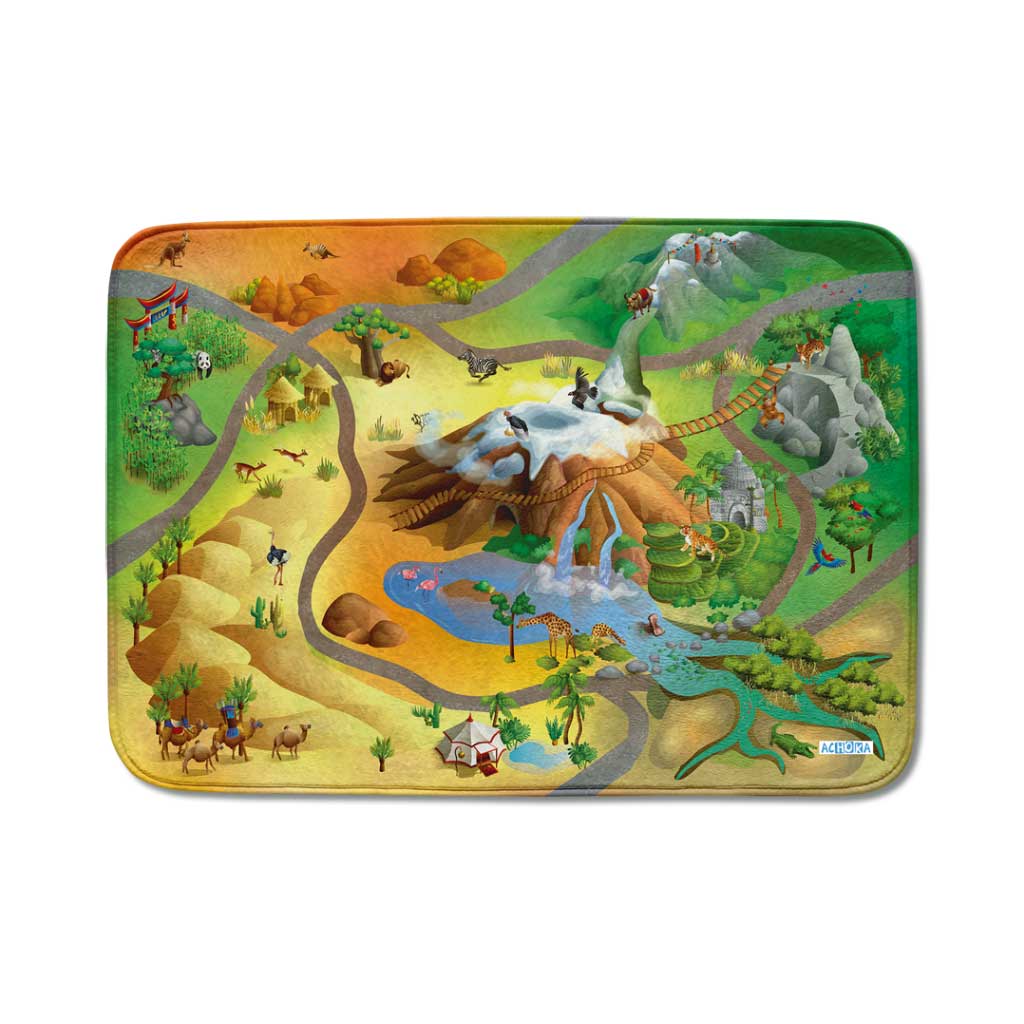 Spielteppich „Super-Soft“ – Wildnis-Teppich