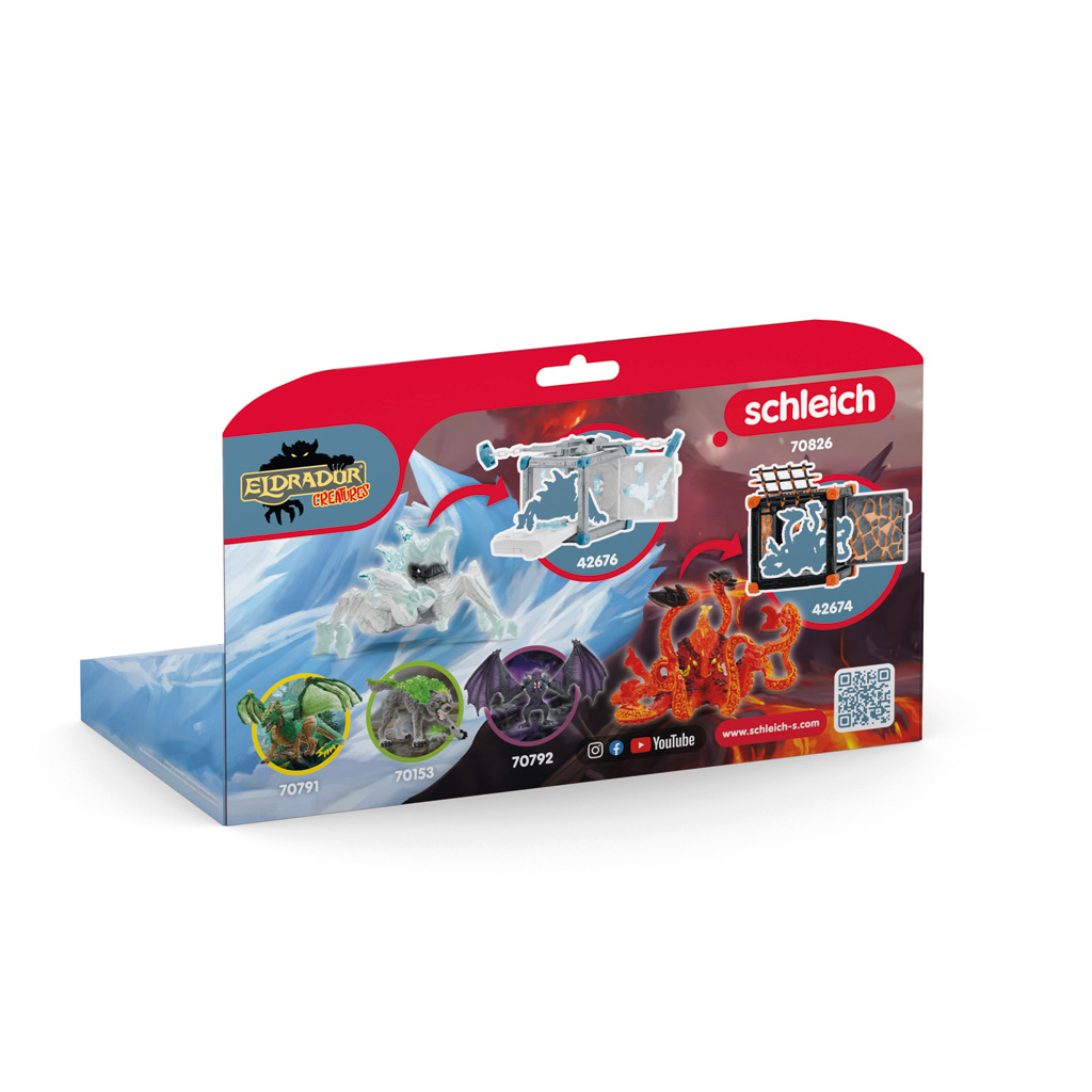 Schleich® Eiskäfer vs. Feuerkrake