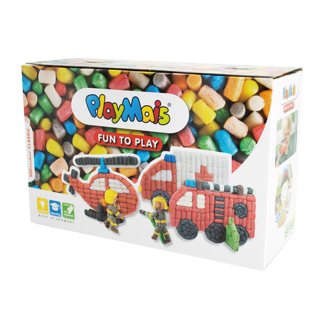 PlayMais® Fun to Play Feuerwehr, 550 Teile