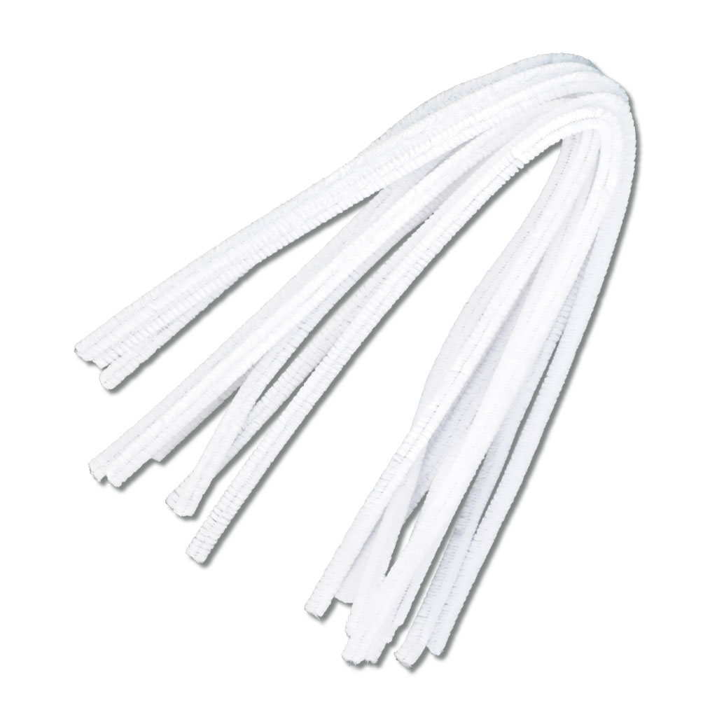 temp90733-1-chenille-draht-weissr4ZRJwekCZUbv Chenille-Draht, 10 Stück in einer Farbe