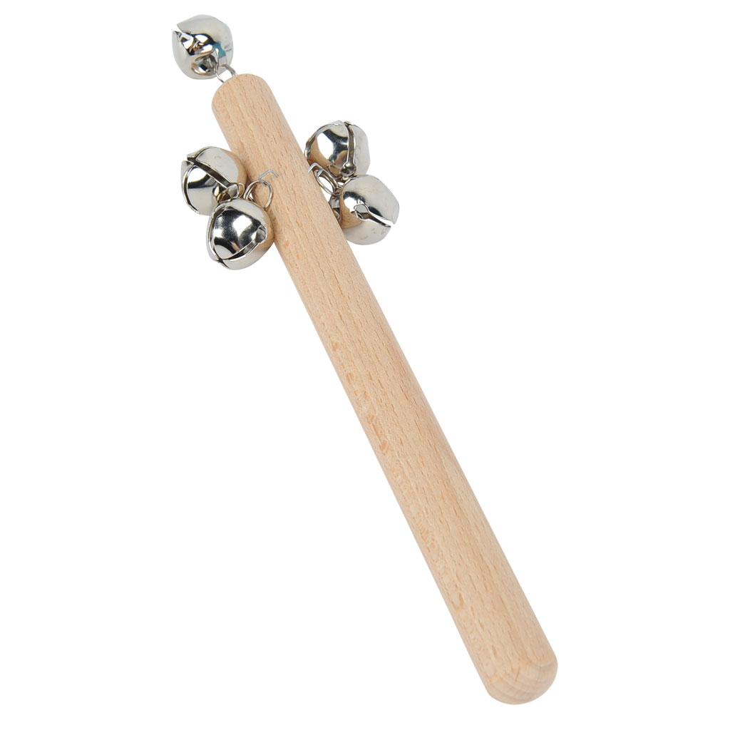 Goldon Glockenstab mit 5 kleinen Glöckchen-Bild Auf diesem Bild ist das Produkt mit der Art.Nr.: W-10362 zu sehen