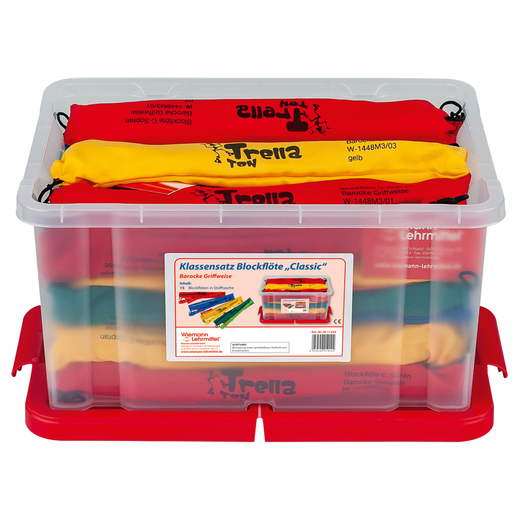TrellaTon® Klassensatz Blockflöte "Classic"
