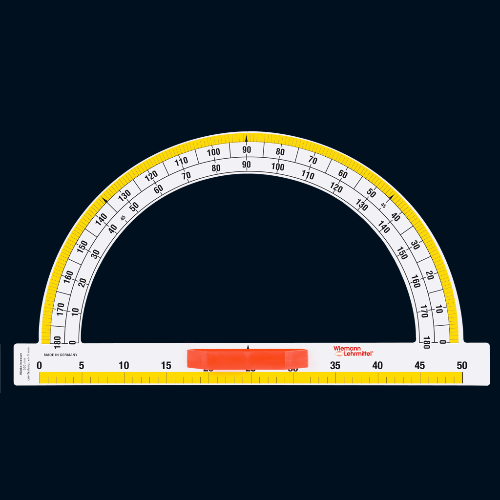 NEONcolor Winkelmesser in Gelb