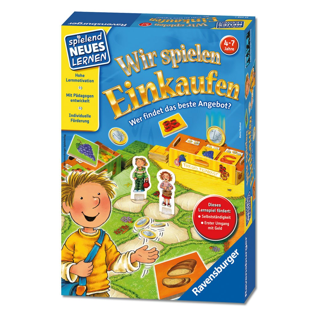 Wir spielen Einkaufen