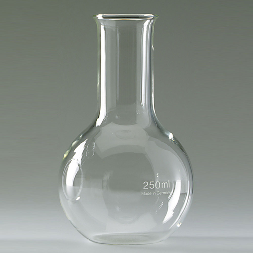 Stehkolben mit Enghals, aus Borosilikatglas 3.3.