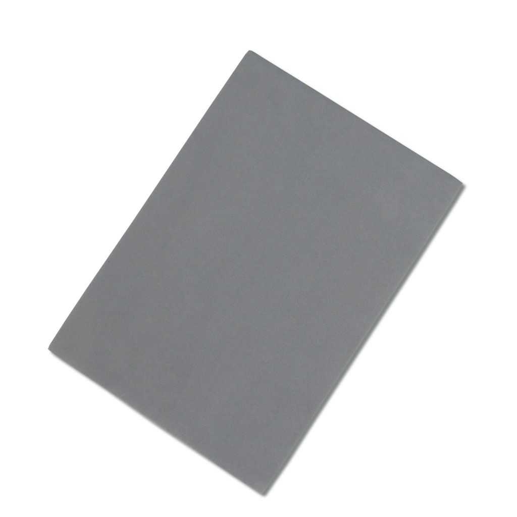 Moosgummi, 10 Bogen in einer Farbe, 20 x 29 cm