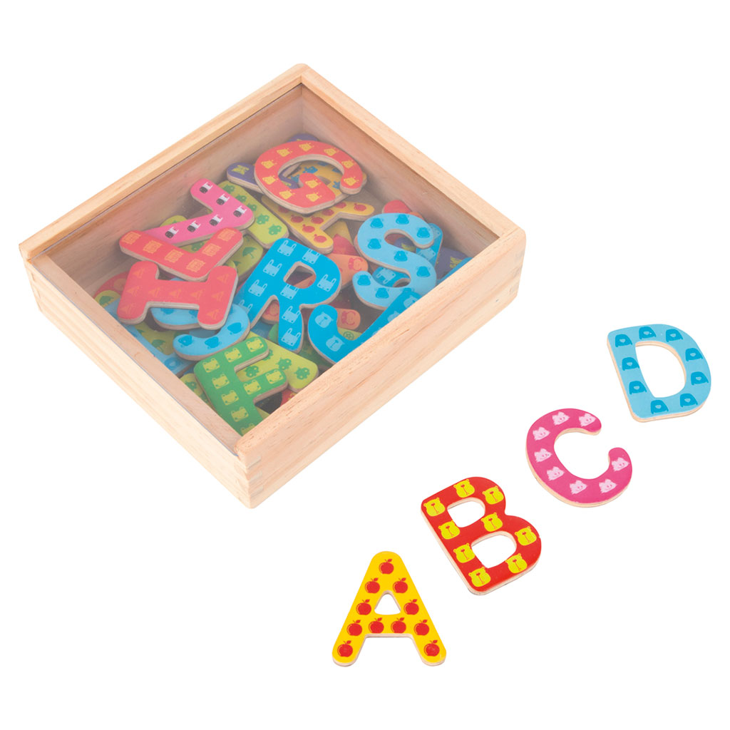 Bunte Magnetbuchstaben-Bild Auf diesem Bild ist das Produkt mit der Art.Nr.: W-83066 zu sehen