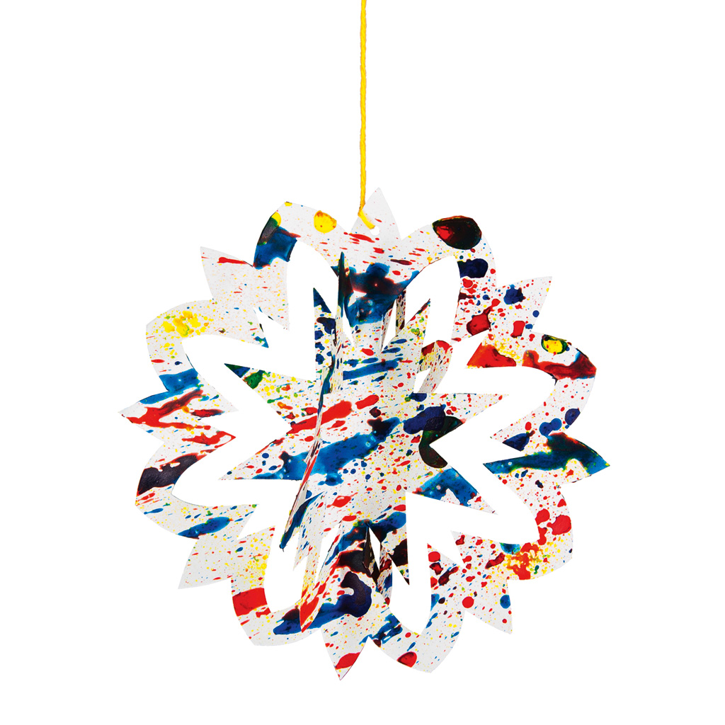 3D-Ornamente, 30 Stück