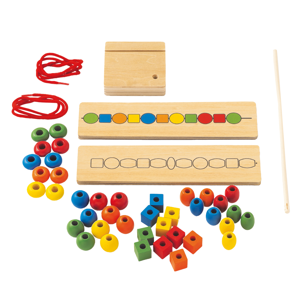 Toys for Life® Sort the beads – Fädelspiel mit Holzperlen Toys for Life® Sort the beads – Fädelspiel mit Holzperlen