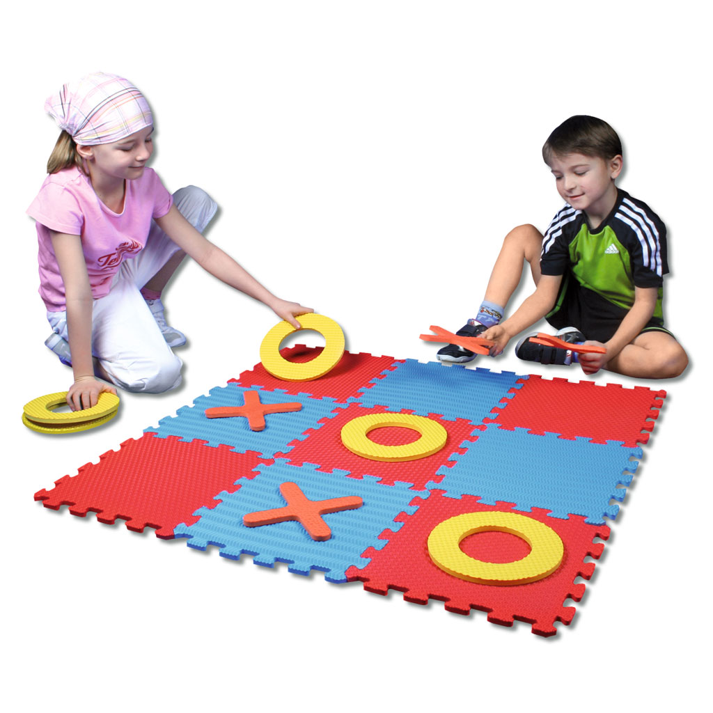 Puzzlematten "TicTacToe"