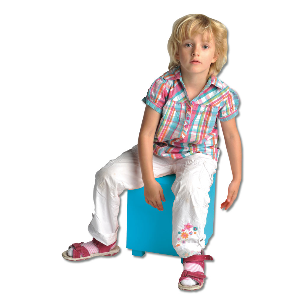 Kindertrommelhocker - Cajonhocker in verschiedenen Farben