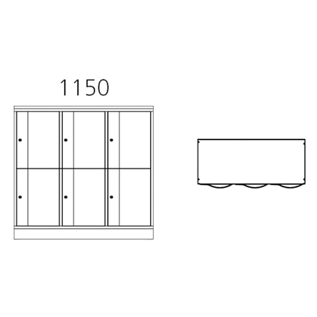 temp42865_aEX7cWEkV2NNfS Großraum-Schließfachschrank, 3-reihig