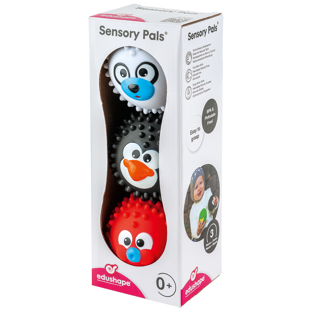 Sensorik-Bälle mit Tiergesichtern, 3er-Set Sensorik-Bälle mit Tiergesichtern, 3er-Set