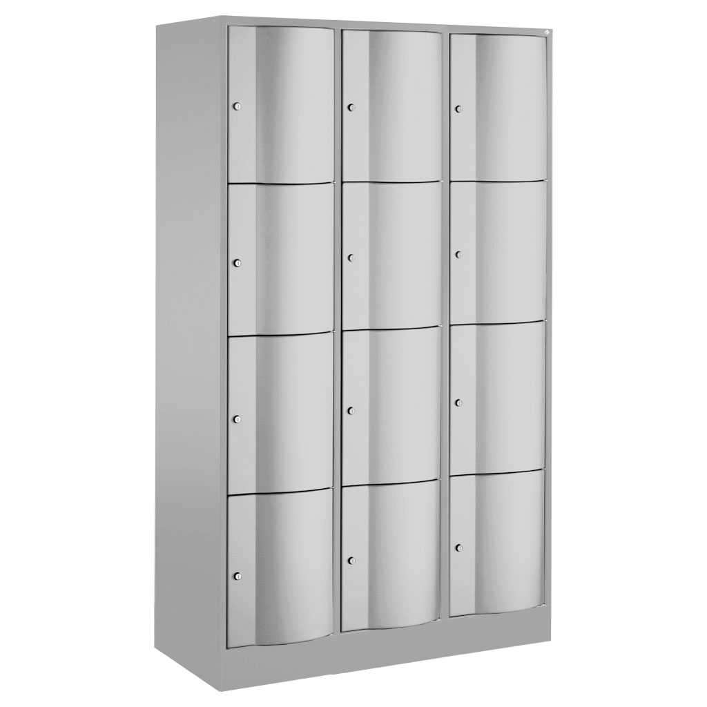 Großraum-Schließfachschrank, 3-reihig Großraum-Schließfachschrank, 3-reihig