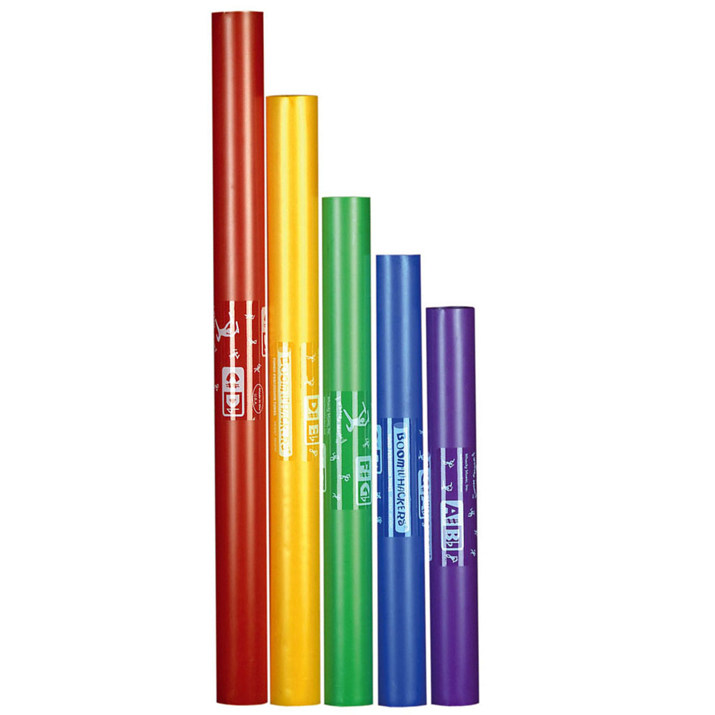 Boomwhackers® mit 5 Tönen - Chromatische Ergänzung