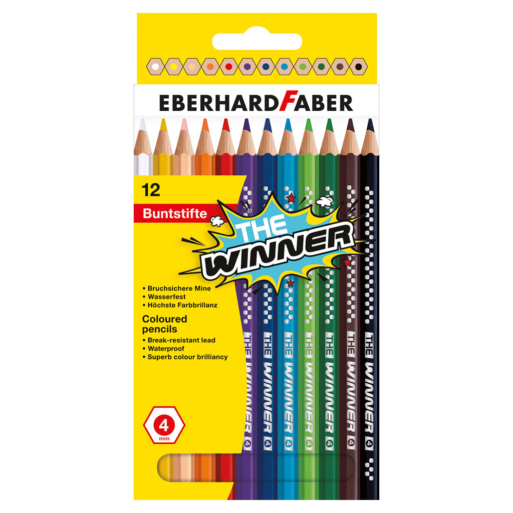 Eberhard Faber® THE Winner Farbstifte-Bild Auf diesem Bild ist das Produkt mit der Art.Nr.: W-90377 zu sehen