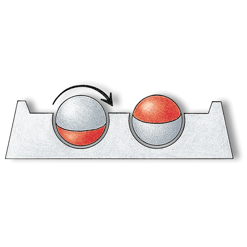 Schubi ABACO 100/D - rot/blau