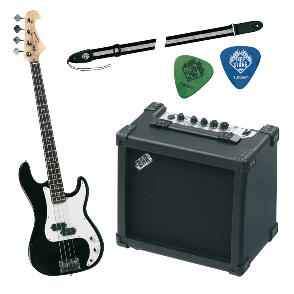 E-Bass Gitarren Komplett-Set