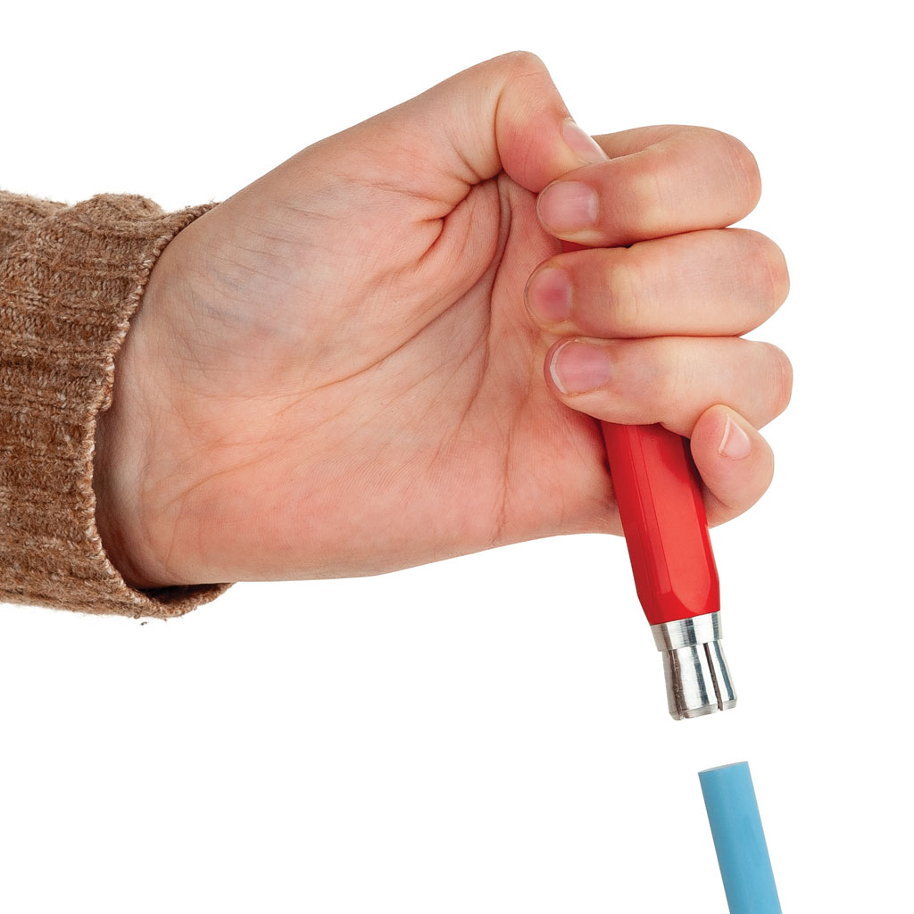 Kreidehalter aus Leichtmetall