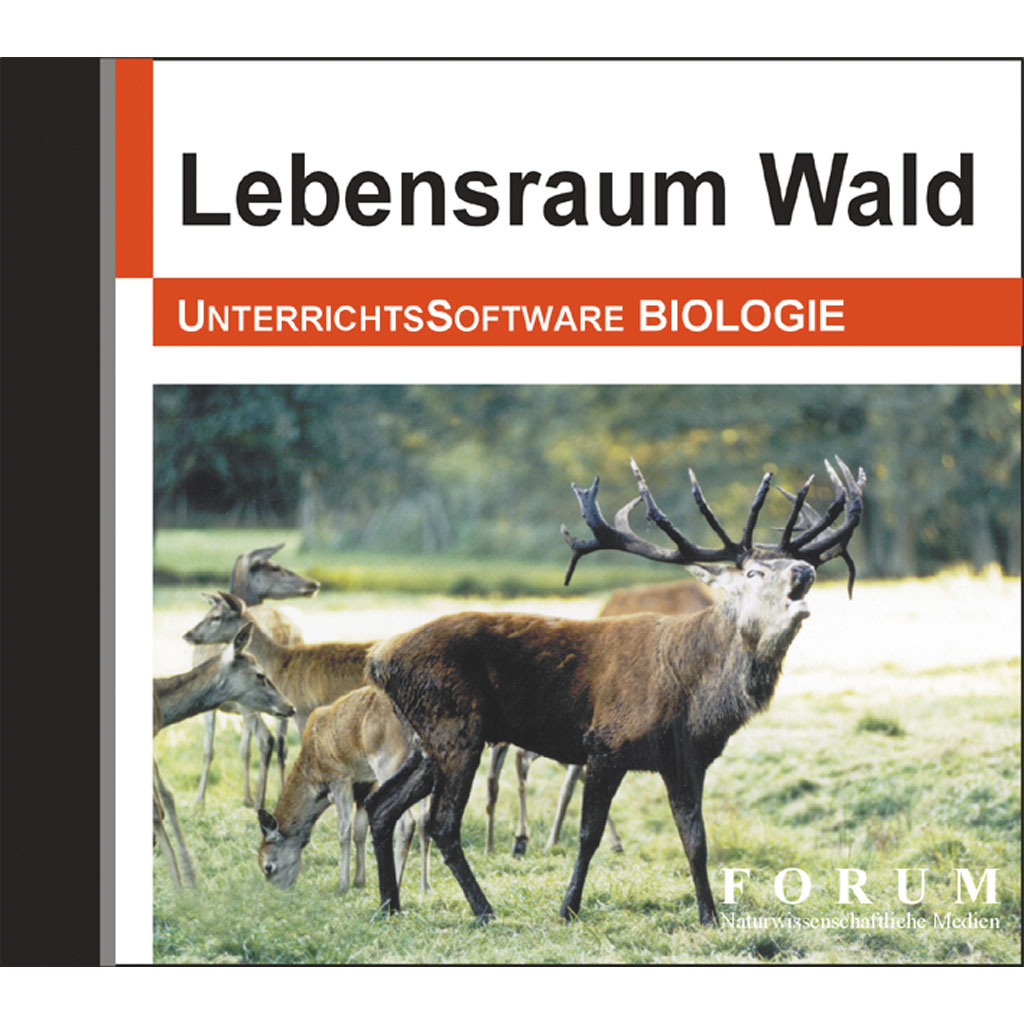 Lebensraum Wald - Unterrichtssoftware