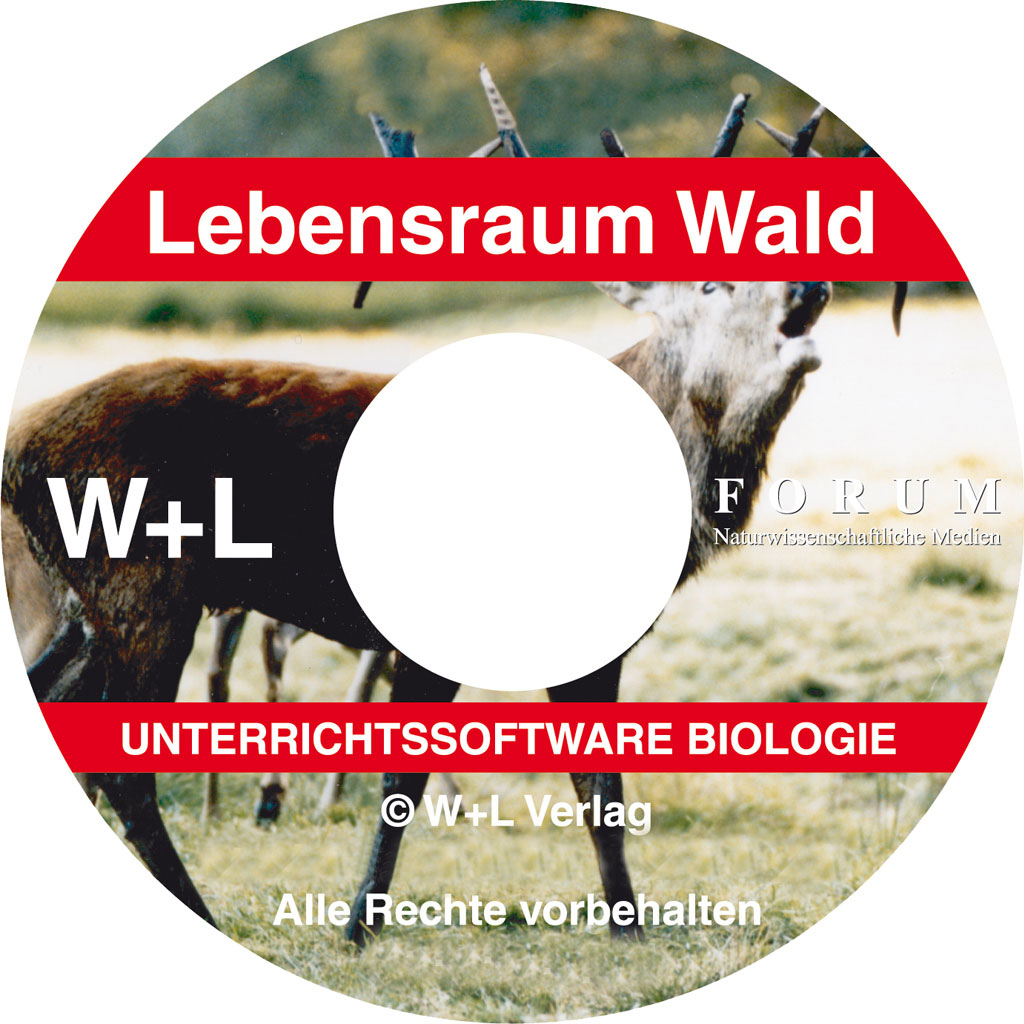 Lebensraum Wald - Unterrichtssoftware