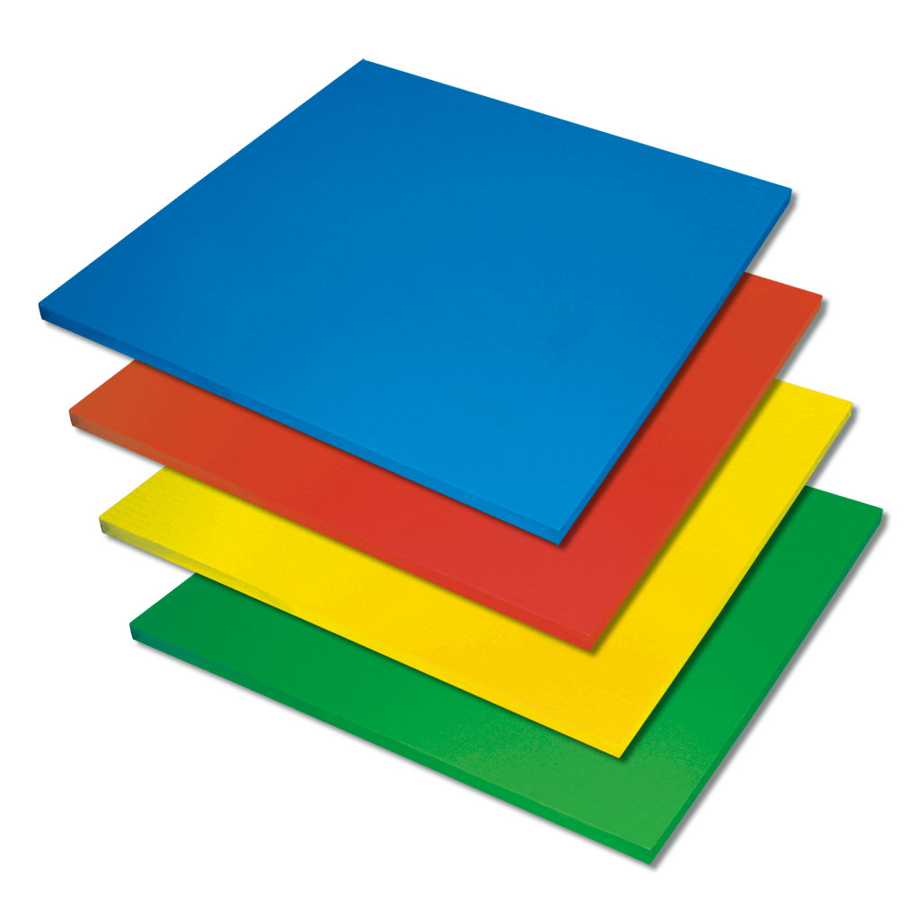 Fallschutz- und Bodenmatten - in 4 verschiedenen Farben
