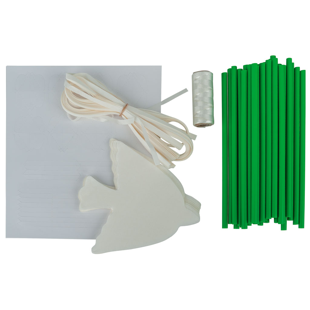 Vogeldrachen, blanko, 32 Stück