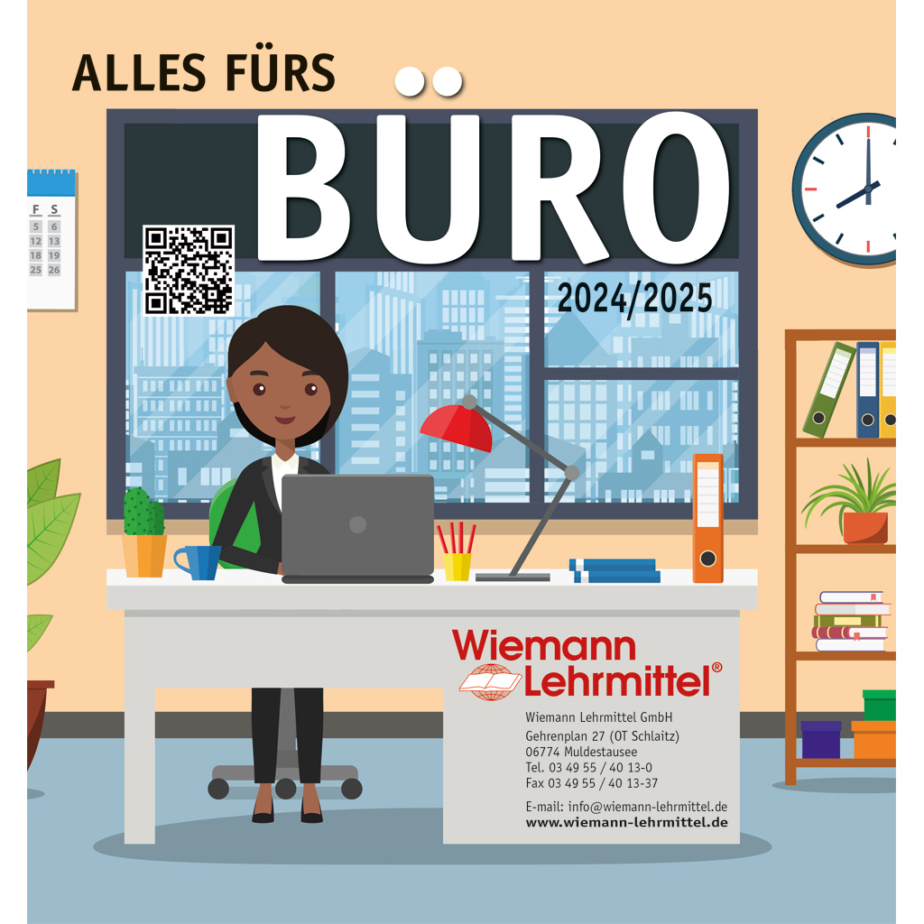 Katalog "Alles fürs Büro" 2024/2025 – Vom Bleistift bis zum Aktenvernichter