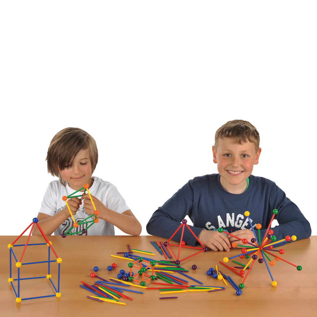 Kugel-Geometrie-Steckbaukasten Klassensatz