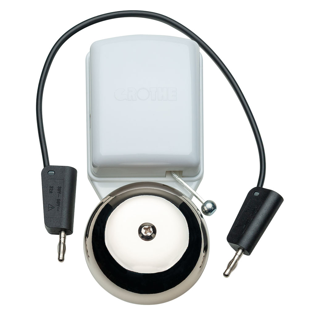 Elektrische Klingel für Schallversuche im Vakuum