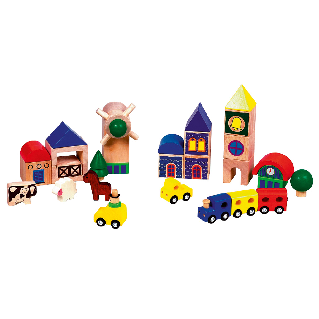 Großer Stadt-Spieltisch inkl. Zubehör                                        