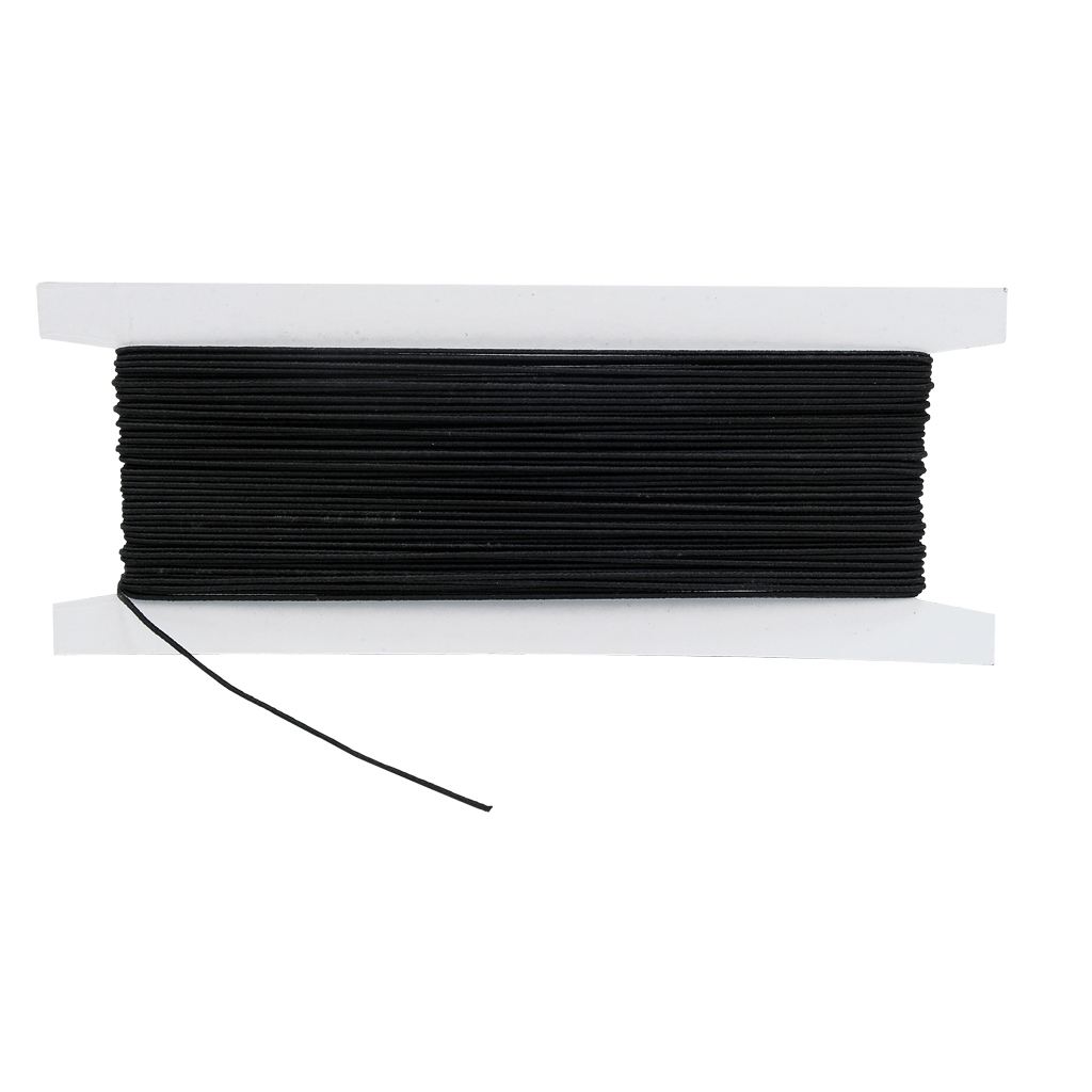 Gummischnur, Schwarz, 25 m, Ø 1,5 mm 