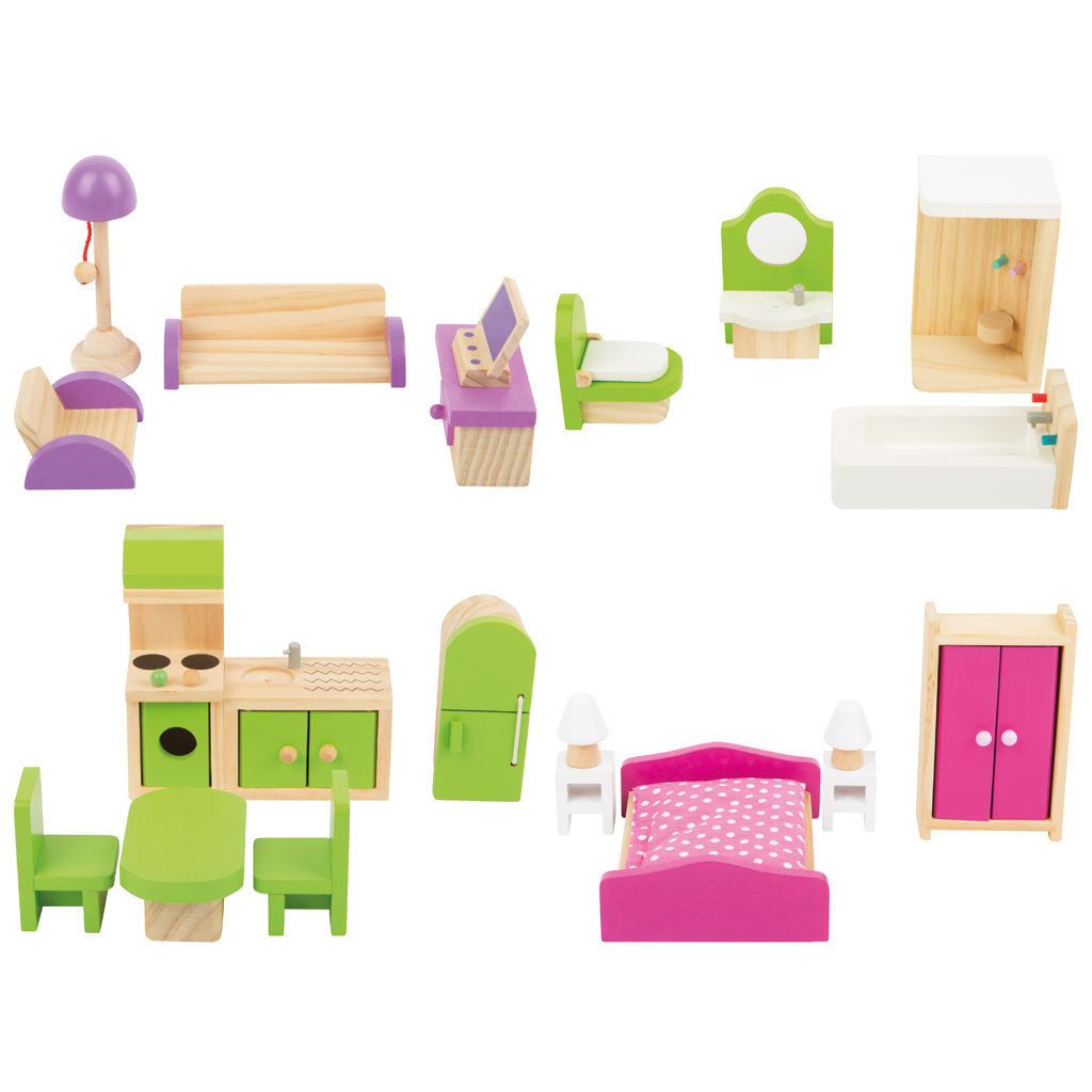Puppenhaus Möbel-Set