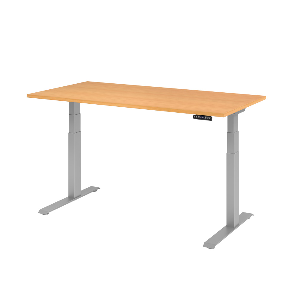 Steh- und Sitzschreibtisch