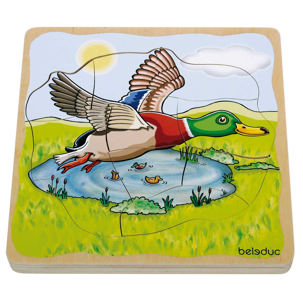 templagenpuzzle_ente_wiemann_lehrmittel_80324a Auf diesem Bild ist das Produkt mit der Art.Nr.: W-80324 zu sehen