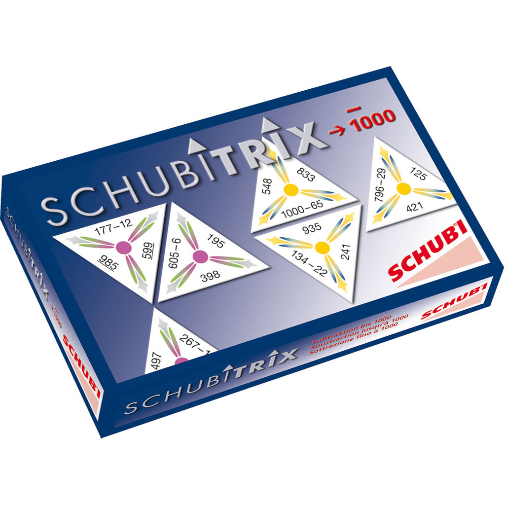 SchubiTrix® Subtraktion bis 1000