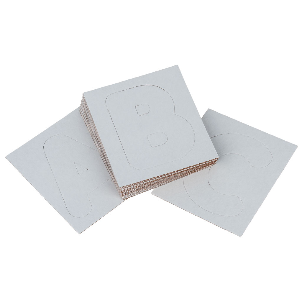 Riesen-Buchstaben zum Selbstgestalten, 26 Stück