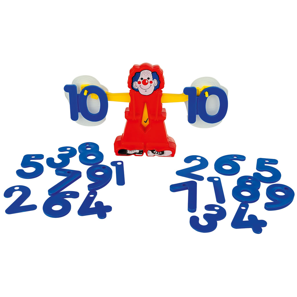 Zahlenclown - Rechenwaage Zahlenclown - Rechenwaage