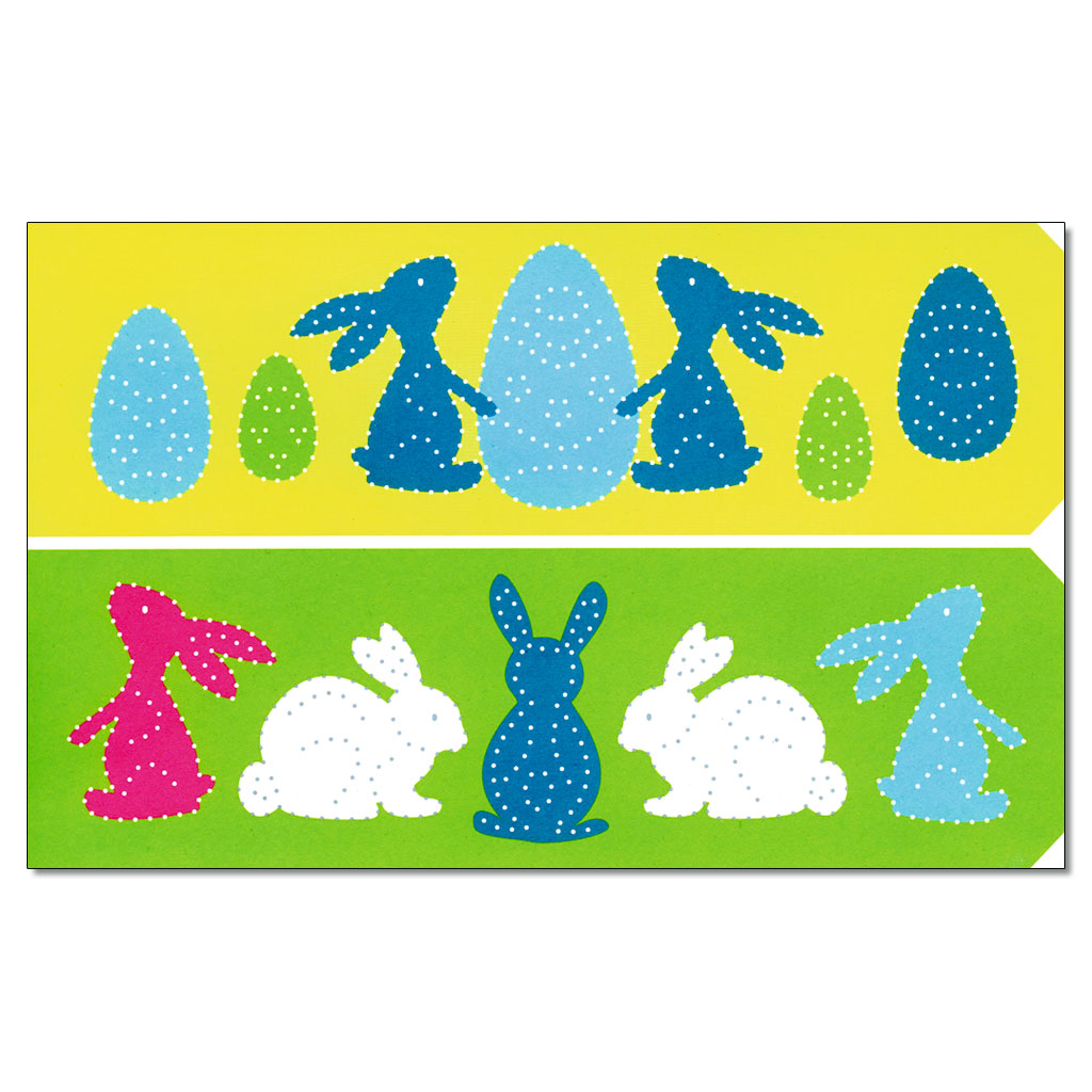 Prickellichter Bastelbogen Ostern, Windlichter