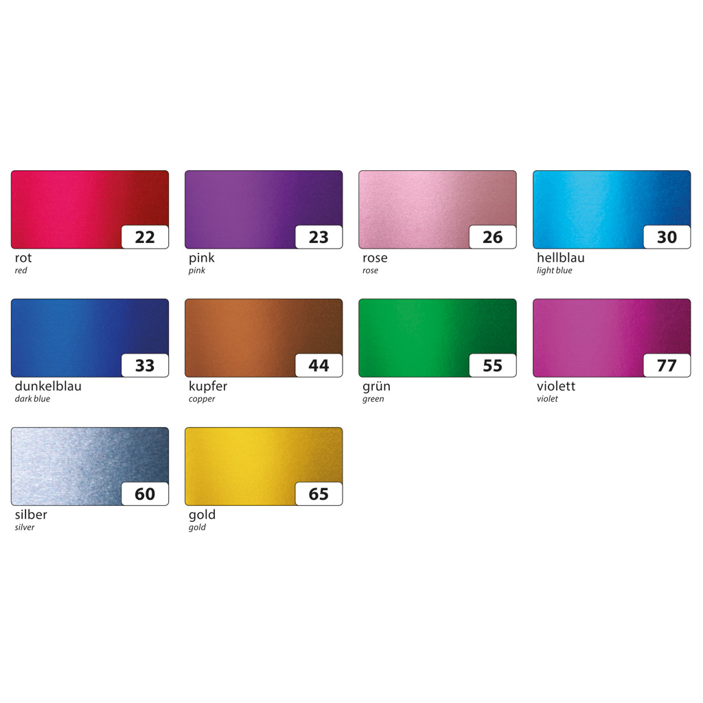 Alu-Bastelkarton 300 g/m²